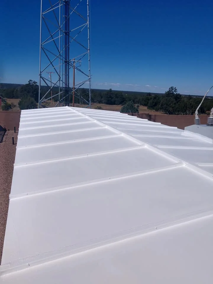 Commercial roofing project