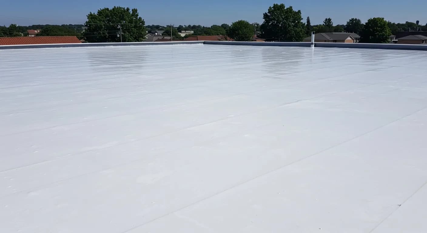 Commercial Single Ply Roof Membrane System